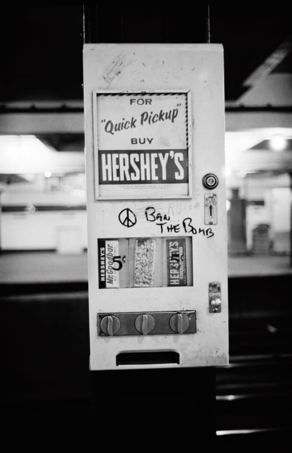 Jim Marshall, Peace and Hershey's sign