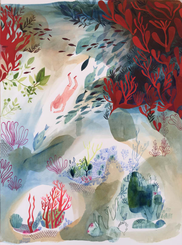 Ashley Amery, The Diver, 2017