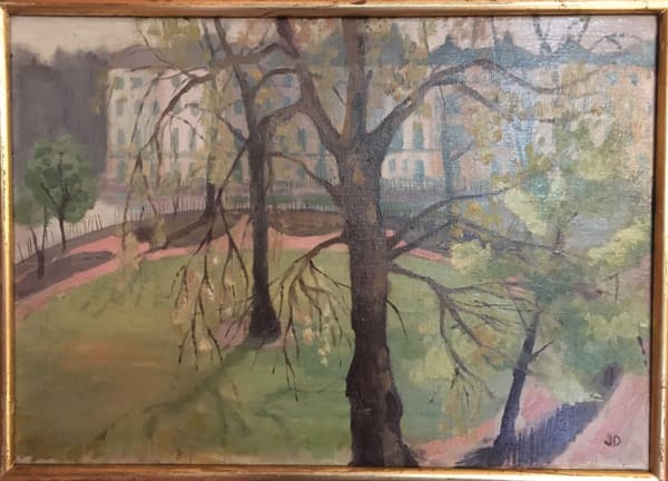 Joan Dannatt, Fitzroy Square, c. 1952