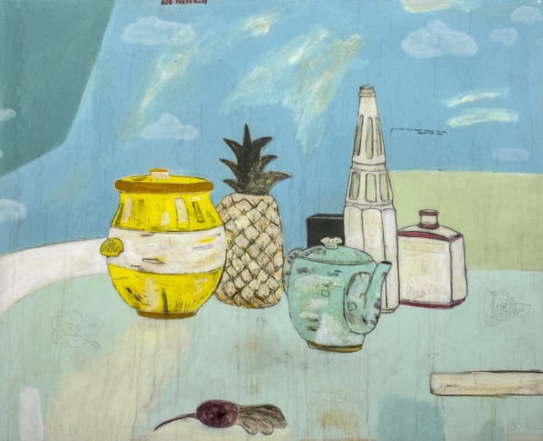 Rob Tucker, A study for a Monday morning still life, pineapple tart style, 2013