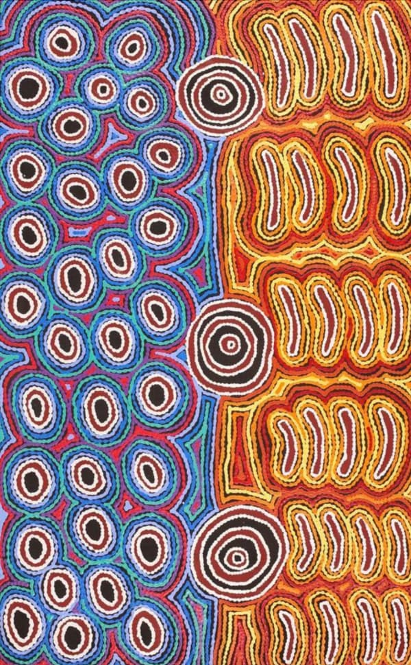 Antonia Napangardi Michaels, Lappi Lappi Jukurrpa (Lappi Lappi Dreaming), 2022