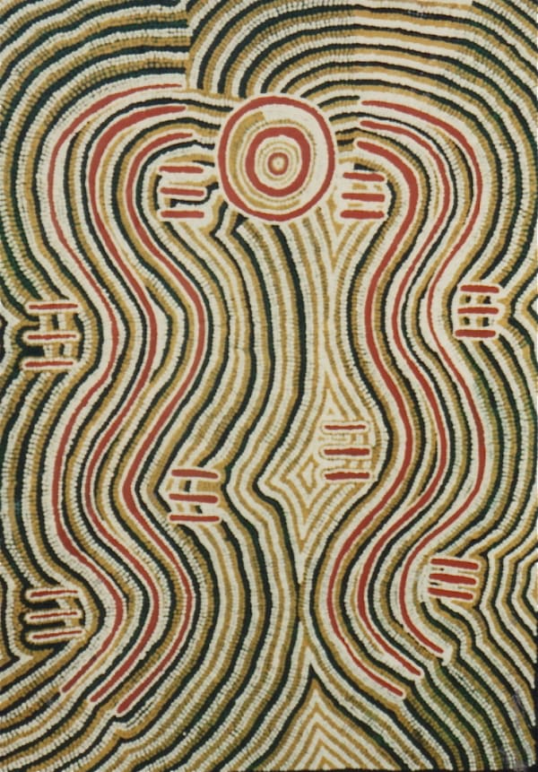 Topsy Nangala Ross, Water (Ngapa) Dreaming, 1991