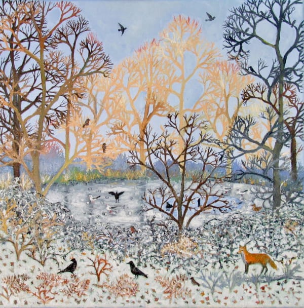 Emma Haworth, Frozen Pond, 2017