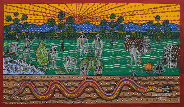 Robert Campbell Jnr, Campsite, 1990