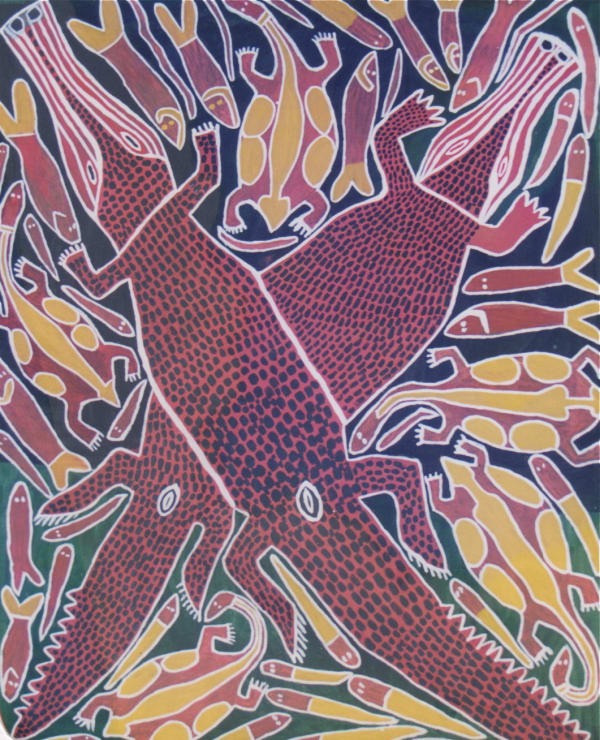 Sambo Barra Barra, Two Crocodiles , 1995/96