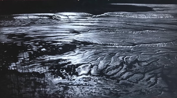 Sheila Clarkson, Low Tide Poet's Walk II, 2018