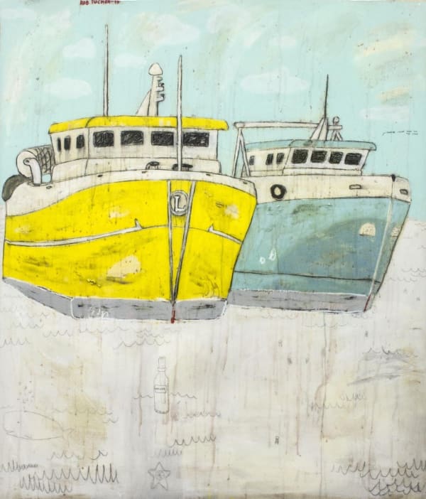 Rob Tucker, tomato, sardine salad for two style, 2013