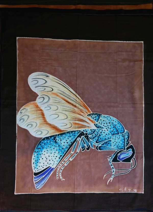LoU Zeldis, Solid Noren insect panel, 1998 - 2010