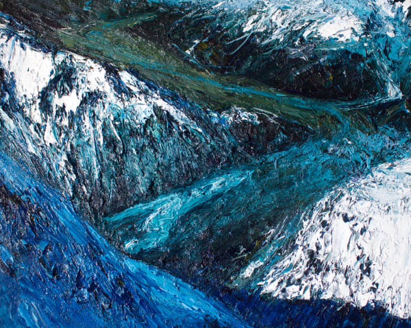 Holly Zandbergen, Ramsay Glacier, Terminal Lake, 2017