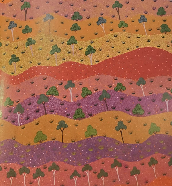 Artists of Ampilatwatja, View of Country (Sonya Petrick), 2011