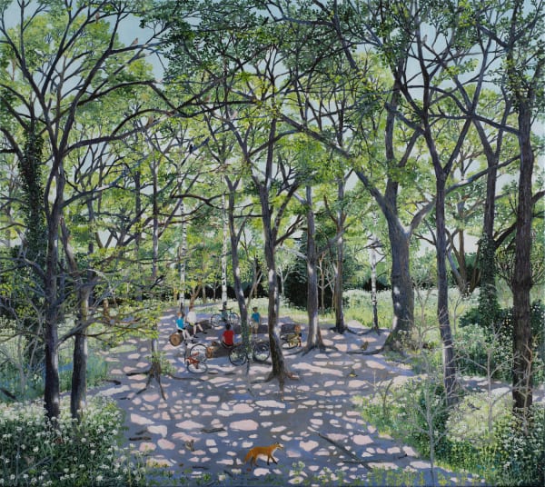 Emma Haworth, The Meeting Summer Wood, 2020