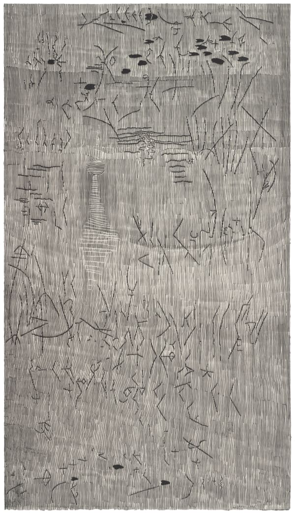 G.W. Bot, Water Glyphs, 2022