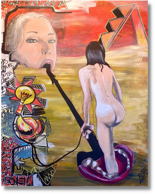 Galadriel Gestin, A SEASON IN HELL, DRAGGING FLOWERS SHAPED LIKE FEAR, 2022