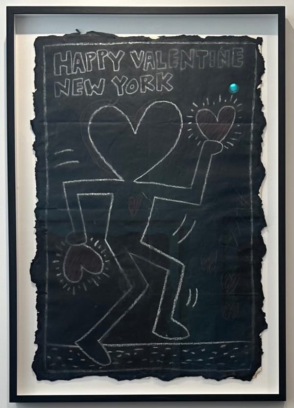 Keith Haring, Happy Valentine NYC, 1980's