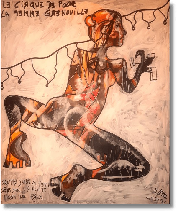 Galadriel Gestin, THE WONDERFUL WOMAN FROG, 2022