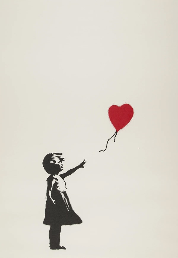 Banksy, Girl with Balloon, 2004
