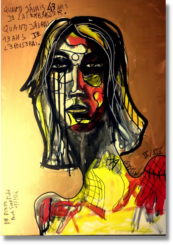 Galadriel Gestin, I KISSED YOU WHEN I WAS 40, I WILL MARY YOU WHEN I REACH 13, 2022