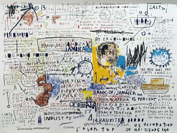 Jean-Michel Basquiat, 50 Cent Piece, 1983