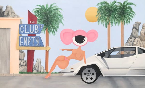 Freddie Peacock, The Club is Empty, 2022