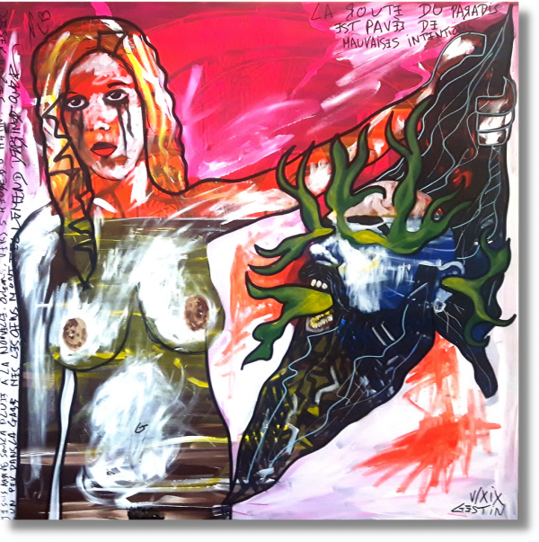 Galadriel Gestin, THE ROAD TO PARADISE IS PAVED WITH BAD INTENTIONS, 2022