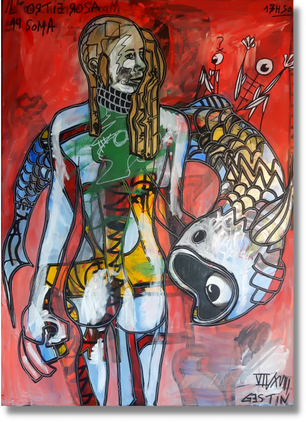 Galadriel Gestin, ORTIE ROSA AND THE FLYING FISH, 2022