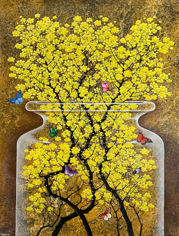 Agus, Yellow Butterfly Garden, 2025