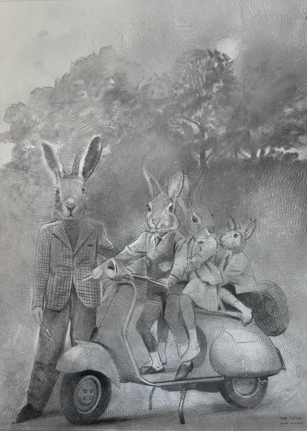 Anton Pulvirenti - Pax Tecum (Latin - Peace be with you), 2024