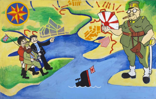 Constantin Zvezdochotov, Map of Port Arthur, 2010