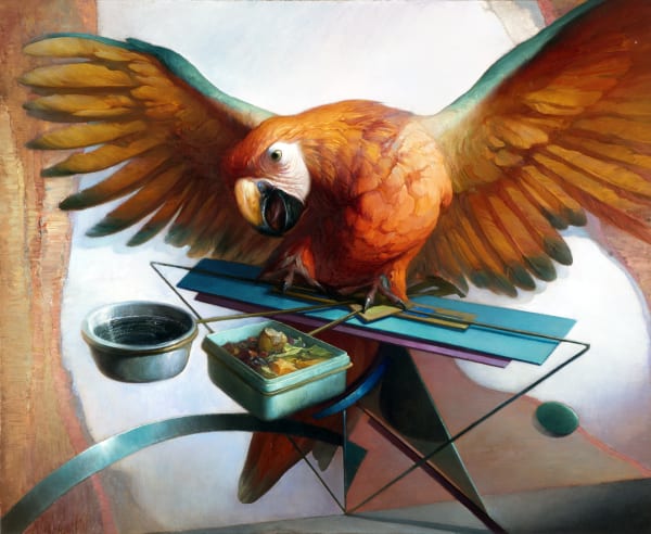 Egor Koshelev, Супрематическая кормушка для крупных домашних птиц | Suprematic feeder for large domestic birds, 2020