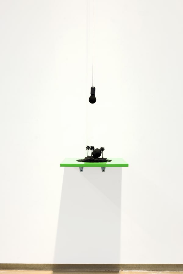 Naho Kawabe, Black and Green (Social Contract) 1, 2021
