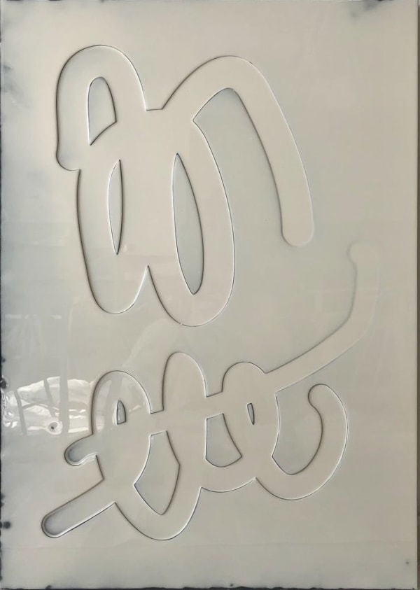 Hannah Bohnen, Telephone Drawing 5, 2022