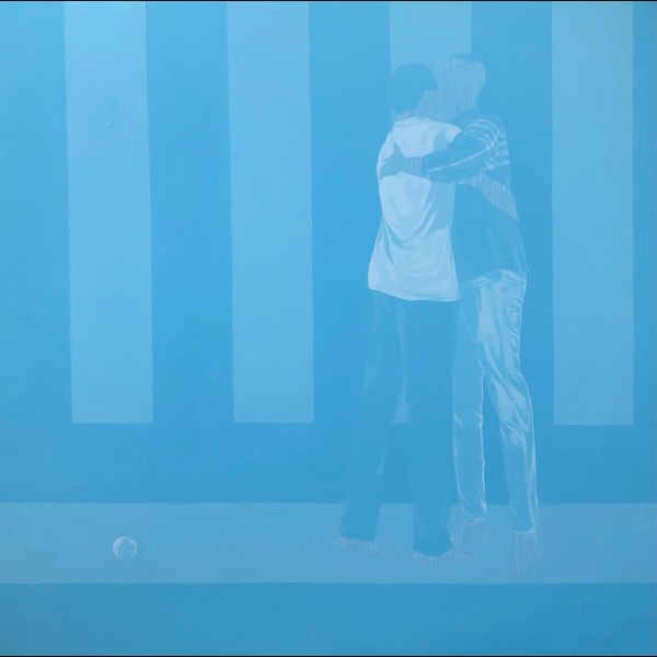 Ameh Egwuh PDA II, 2022 Acrylic on Canvas 66 x 66 in 167.6 x 167.6 cm