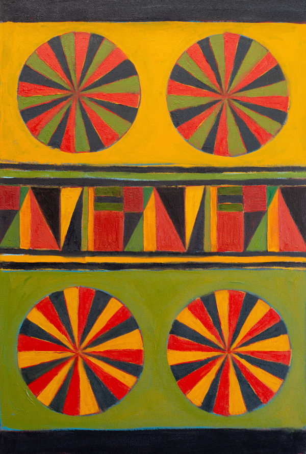Irvin Pascal High Composition, 2022 Oil on Canvas 34 × 23 in | 86.4 × 58.4 cm