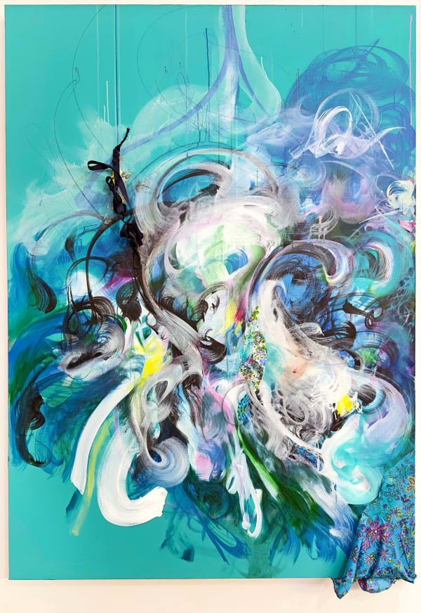 Shinique Smith, Mutual Blush, 2025