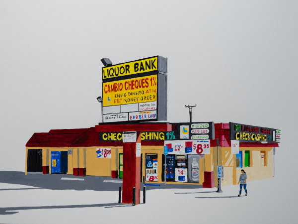 Terrick Gutierrez Seventy Five Percent, 2025 Acrylic on paper 18 x 24 inches