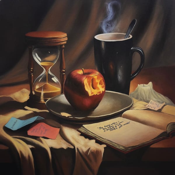 David Otaru What the morning forgot, 2025 Acrylic and collage on canvas 24 x 24 in 61 x 61 cm