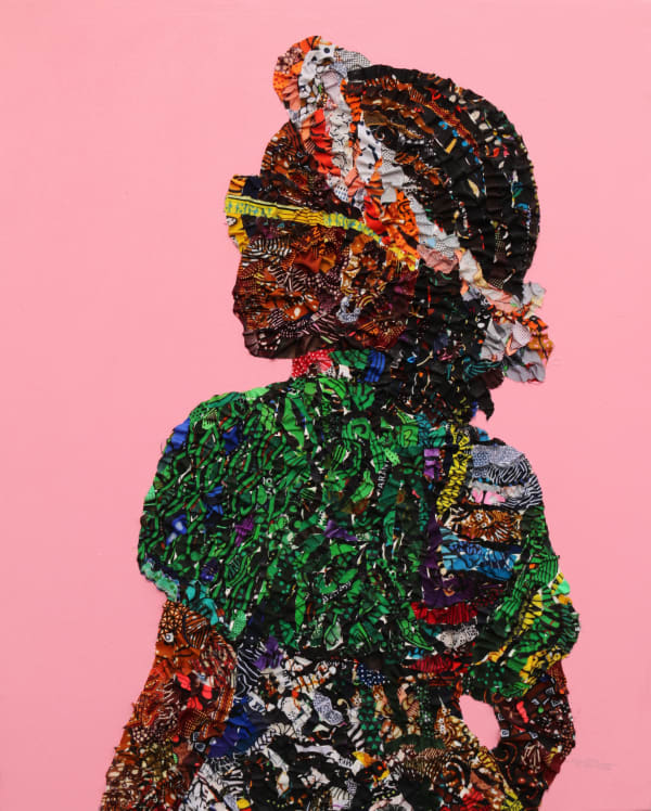 Marcellina Akpojotor, Summer Star (pink), 2024