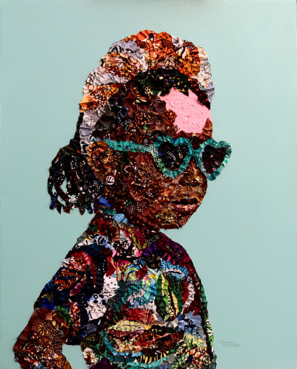 Marcellina Akpojotor, Summer Star (blue), 2024