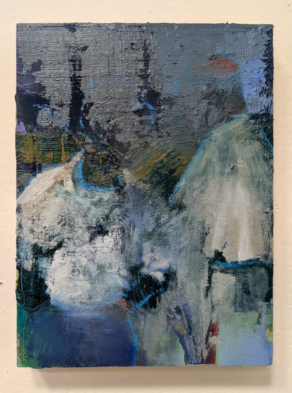 Austin Uzor Untitled, 2025 Oil on panel 12 x 16 in 30.5 x 40.6 cm