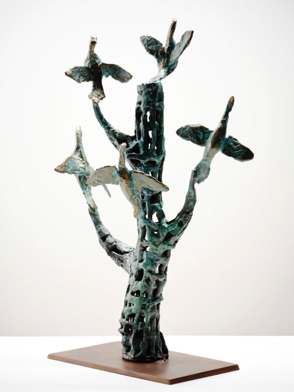 John Behan RHA, Birds in Tree