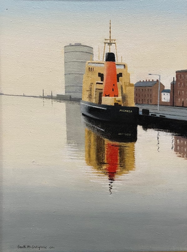 Brett McEntagart RHA, Lady Miranda, by the Gasometer