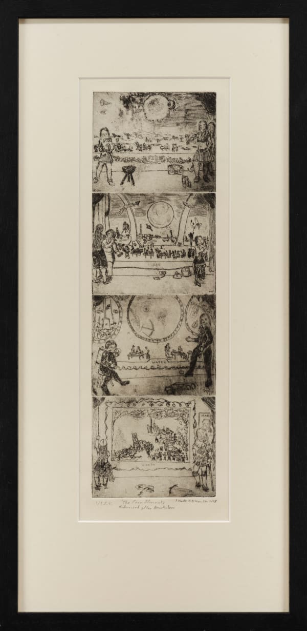 Hector Hamilton, The Four Elements, Modernised After Beuckelaer