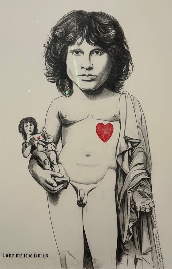 James Hanley RHA, Love me two times - in memory of Val Kilmer