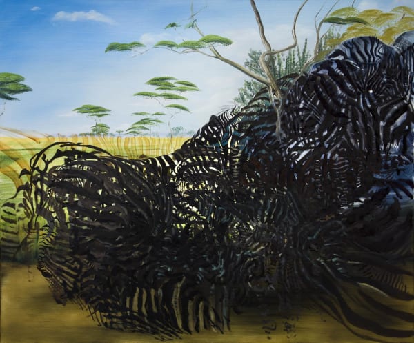 Bennie Reilly, Diorama with Stripes (Every Zebra)