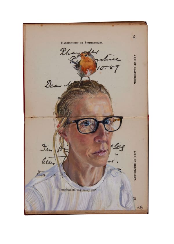 Lynda Bremner, Self Portrait with Robin