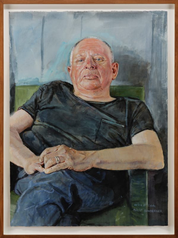 Mick O'Dea PPRHA, Portrait of Philip Boxberger