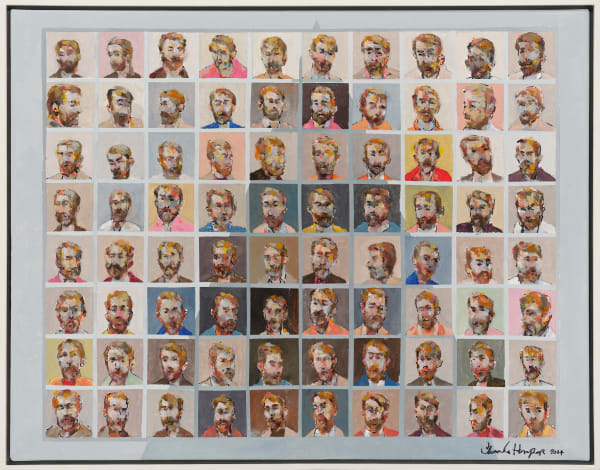Charles Harper RHA, Self portrait at 80