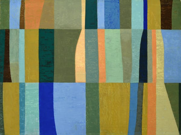 Joe Dunne RHA, Colour Poem - Southern Village