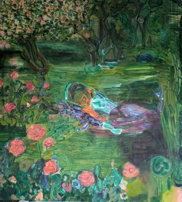 Martha Zmpounou, Reverie (Nocturne), 2025