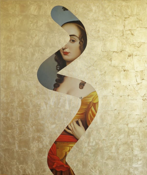 Lino Lago, Fake Abstract (Gerrit van Honthorst), 2023